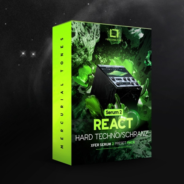 React — Hard Techno pack cover